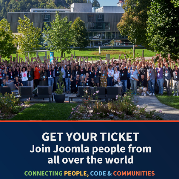 Get your ticket, join people from all over the world